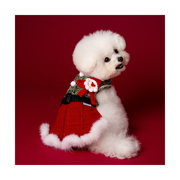 페오펫몰,Santa Harness Dress 산타하네스 드레스