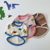 강아지옷 용용이 티셔츠 내복 잠옷 실내복 S-XL