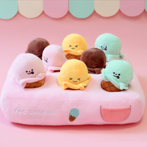 [꼬수니토이즈] 아이스크림 카트 노즈워크 장난감