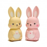 [꼬수니토이즈] 토끼 강아지 라텍스 삑삑이 장난감 2종 세트