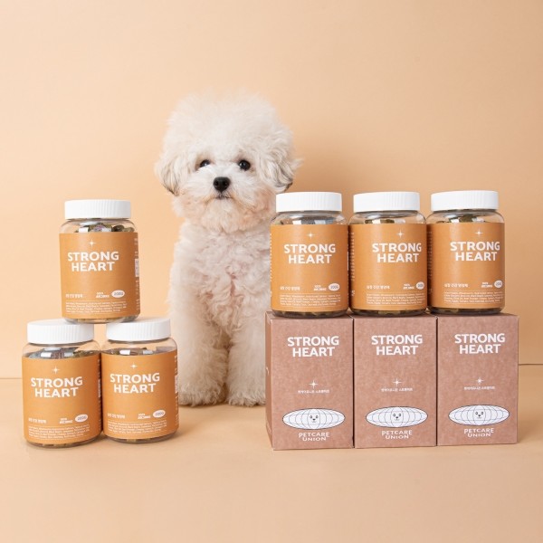 [팻케어유니온] 강아지 심장 튼튼 영양제 스트롱하트