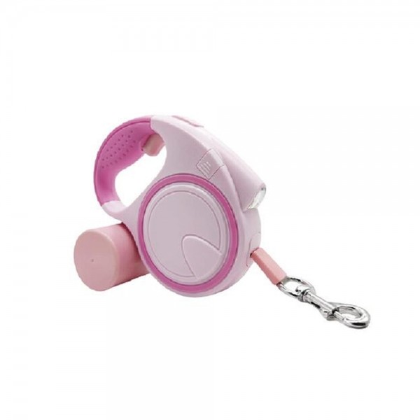 페오펫몰,개과천선 강아지 LED light 자동 리드줄 3M