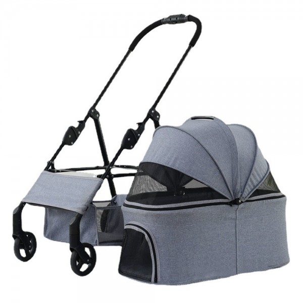 페오펫몰,개과천선 스텔 반려동물 유모차 접이식 3 in 1