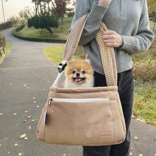 페오펫몰,개과천선 사계절용 카소 강아지 슬링백