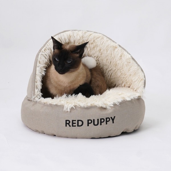 페오펫몰,개과천선 바스크 고양이 방석 하우스