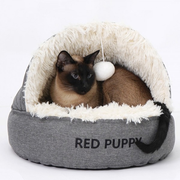 페오펫몰,개과천선 바스크 고양이 방석 하우스