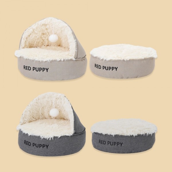 페오펫몰,개과천선 바스크 고양이 방석 하우스