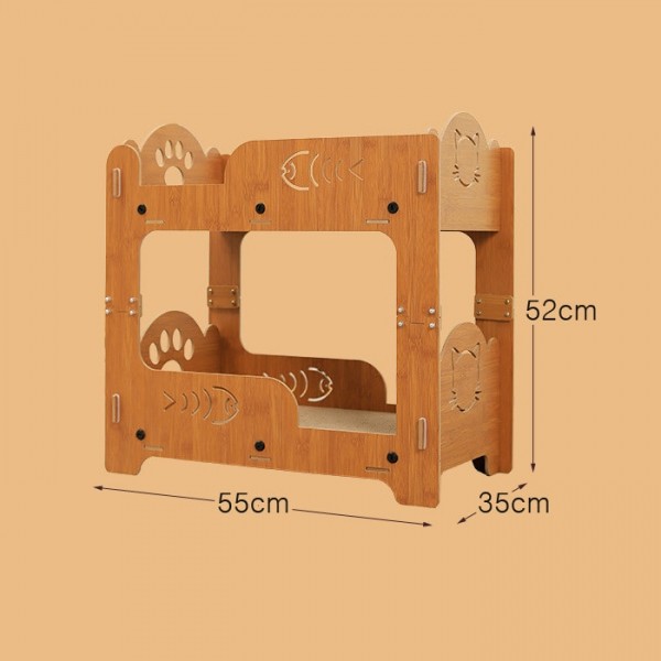 페오펫몰,개과천선 어몽드 핏베드 고양이 스크래쳐 하우스