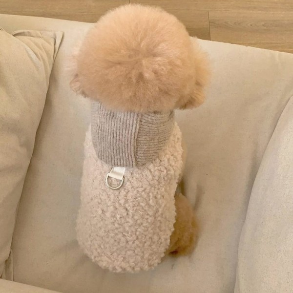 페오펫몰,[행복특가] 개과천선 퍼링 털 강아지 조끼