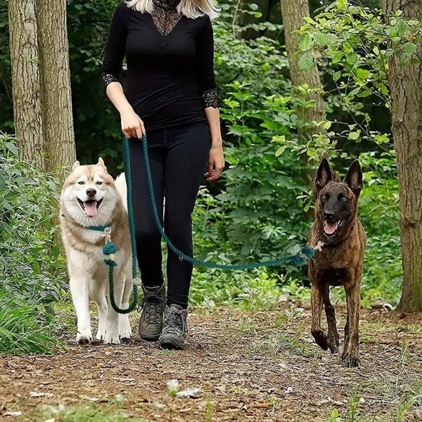 페오펫몰,개과천선 빅트라 대형견 강아지 리드줄 다크그린 2.4M