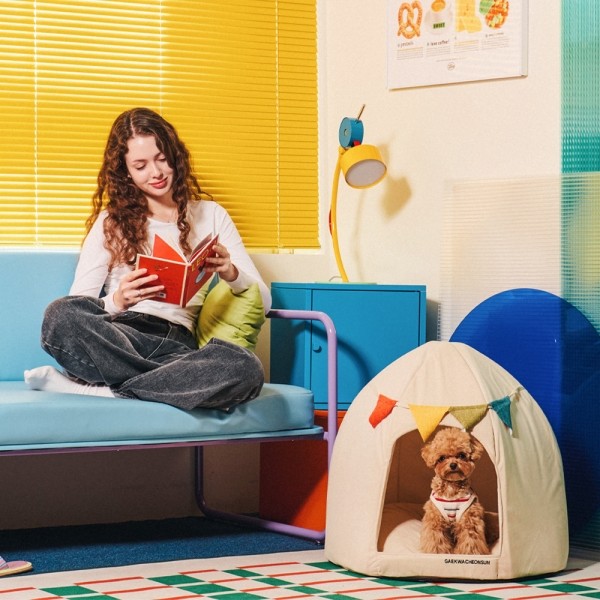 페오펫몰,[설날특가] 개과천선 스쿼시 강아지 하우스