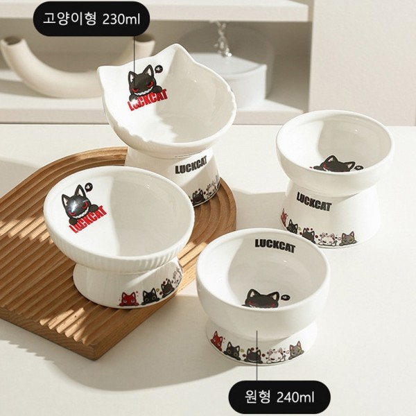 페오펫몰,개과천선 먀오 도자기 강아지 식기 1구