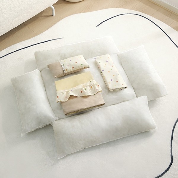 페오펫몰,개과천선 플리트 범퍼 쿠션 강아지 방석