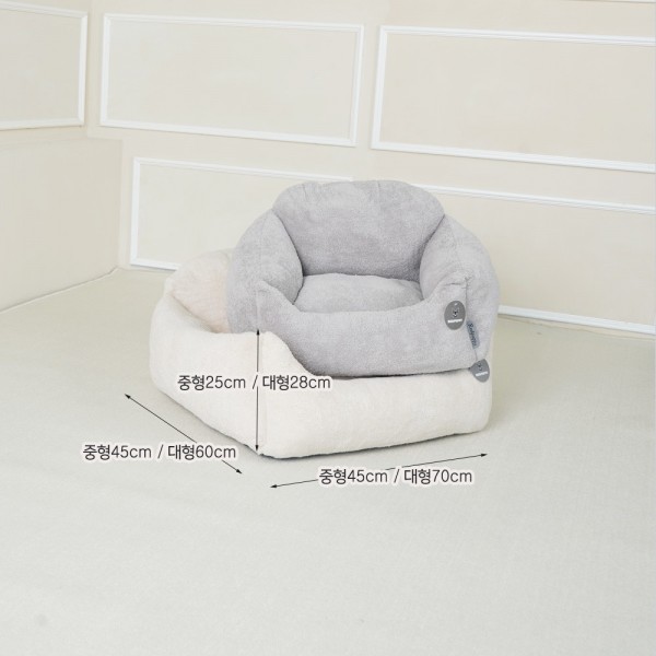 페오펫몰,[감사특가] 개과천선 러비나 쿠션 강아지 방석