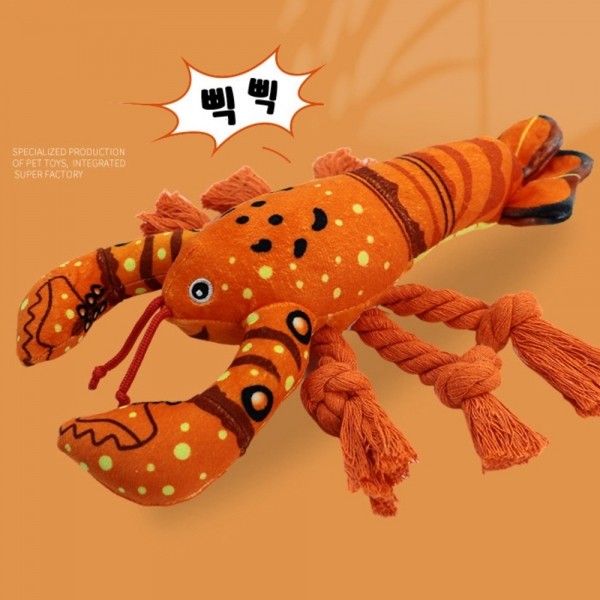 페오펫몰,개과천선 가재 삑삑이 노즈워크 강아지 장난감