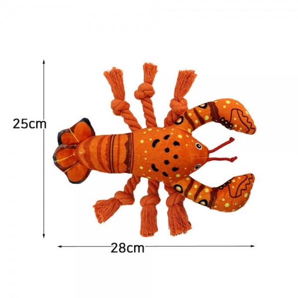페오펫몰,개과천선 가재 삑삑이 노즈워크 강아지 장난감