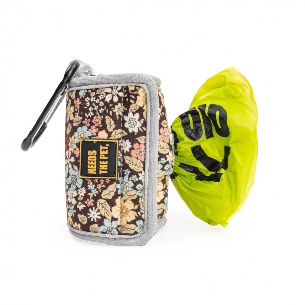 페오펫몰,니즈더펫 인터라켄 패턴 푸푸백 강아지 배변봉투 가방