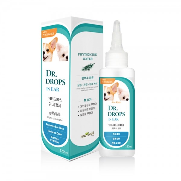 페오펫몰,[메이웰] 편백수 닥터드롭스 귀세정제 120ml