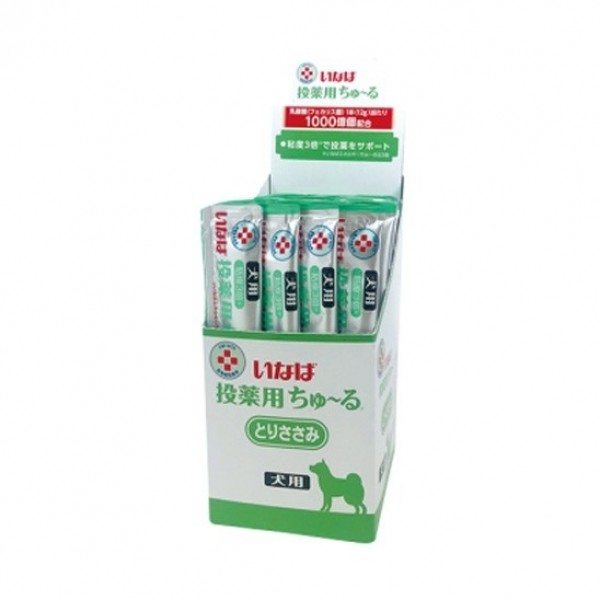 페오펫몰,[동물병원전용 강아지용]이나바 투약보조용 츄르 닭가슴살 JD-05(14g) [최저가]
