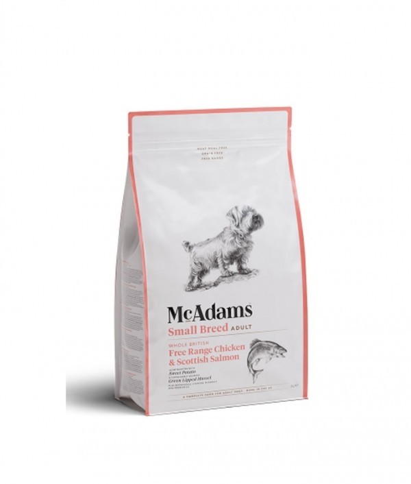 페오펫몰,맥아담스 방목 치킨과 연어 소형견용 사료 5kg [최저가]