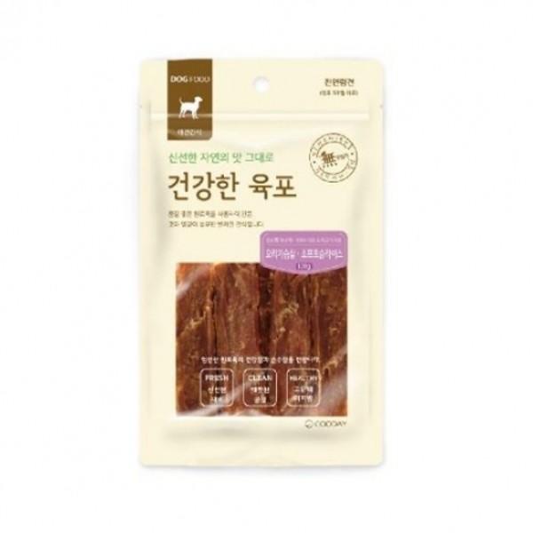페오펫몰,건강한육포 오리가슴살 소프트 슬라이스 100g [최저가]