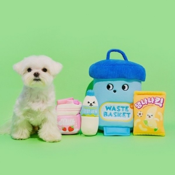 페오펫몰,눈치상회 쓰레기통 노즈워크 토이 [최저가]