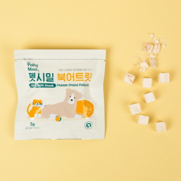 페오펫몰,펫시밀 동결건조 간식 맛보기 북어트릿 5g [최저가]