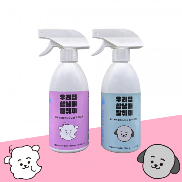 페오펫몰,[멤버십전용] 우리집 삼남매 천연탈취제 500ml [75%]