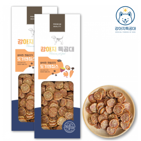 페오펫몰,[마일리지특가] 강아지특공대 도기앤칩스 닭고기&닭간 10g [100%]