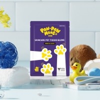 [마일리지특가] 깨끗한나라 포포몽 반려동물 스킨케어 펫티슈 장갑형 1개[100%]