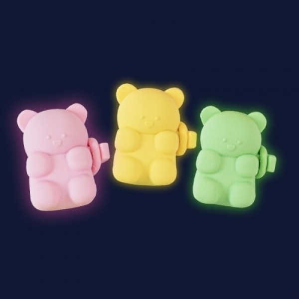 페오펫몰,[바잇미] 젤리곰 LED 충전식 블링커 (3 colors) [최저가]