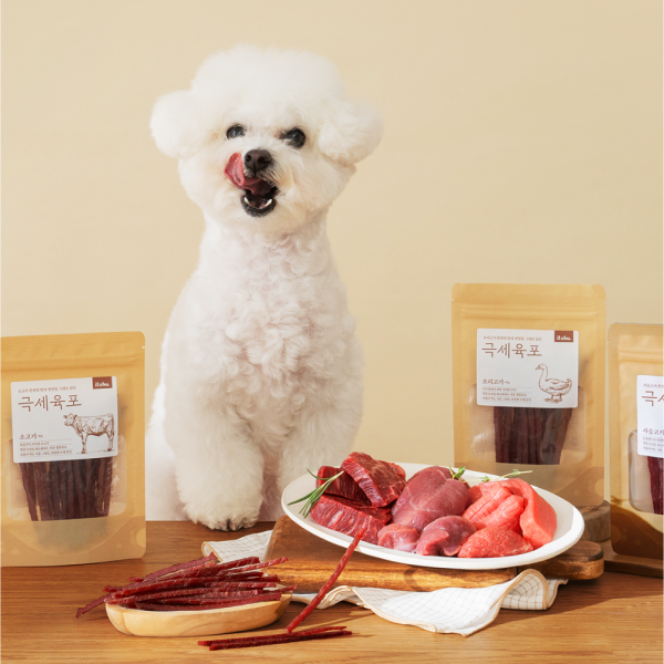 페오펫몰,[핏펫] 잇츄 츄잇 강아지 저칼로리 극세육포 3종 택 1