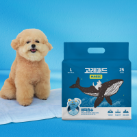 [핏펫][감사특가] 압도적인 흡수력 고래패드 매직흡수 강아지 배변패드[표준형/대형]