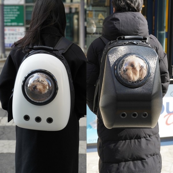 페오펫몰,예펫 8세대 우주선 이동 가방 백팩 창문4종