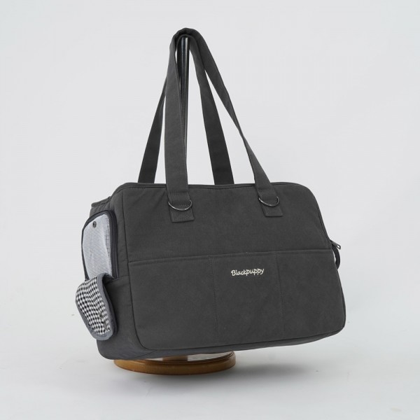 페오펫몰,기내반입 가능한 튼튼하고 가벼운 블랙퍼피 테이라이동가방
