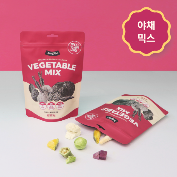 페오펫몰,트러스티푸드 가니쉬 동결건조 야채믹스 50g [최저가]