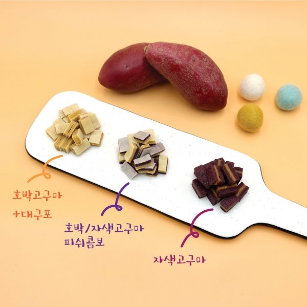 페오펫몰,[새해특가] 3개묶음 허니촉촉 고구마 샌드 (호박고구마) 150g