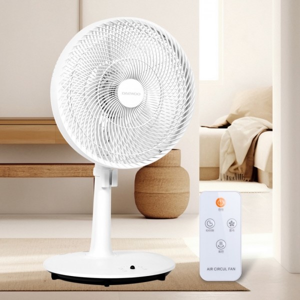 페오펫몰,[반려인혜택] 대우 DEF-140F 에어 서큘팬 선풍기 (리모컨 포함)