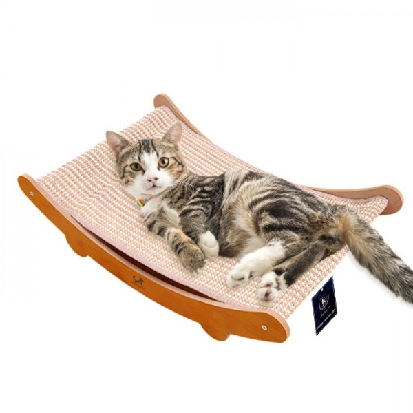 페오펫몰,딩동펫 고양이 사이잘 스크래쳐 해먹 캣 침대