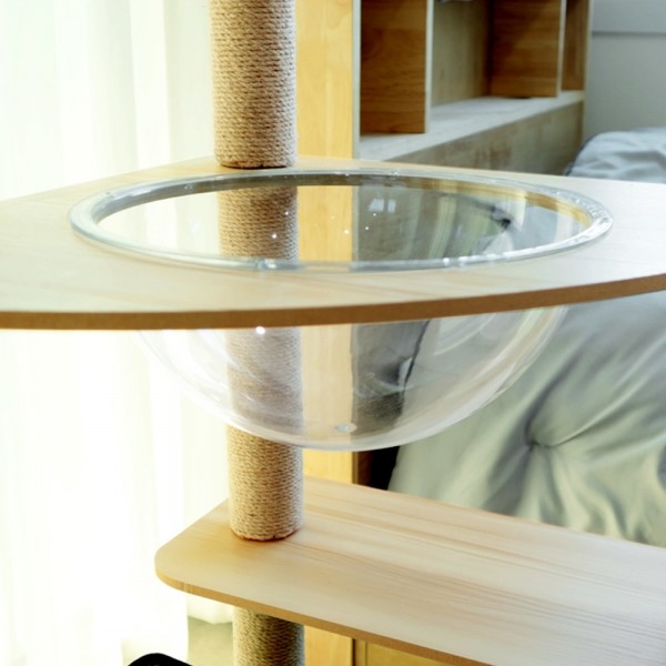 페오펫몰,딩동펫 고양이 가든 5단 스크래쳐 캣타워