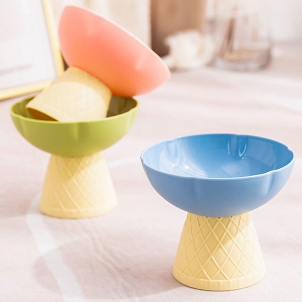 페오펫몰,딩동펫 아이스크림 콘 보울 식기 3종 세트