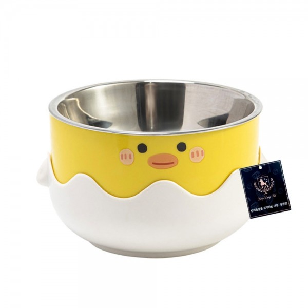 페오펫몰,딩동펫 반려동물 삐약 토끼 스텐 식기