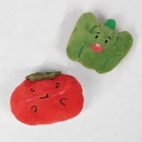 딩동펫 고양이 야채 가게 캣닢 인형 2종 세트