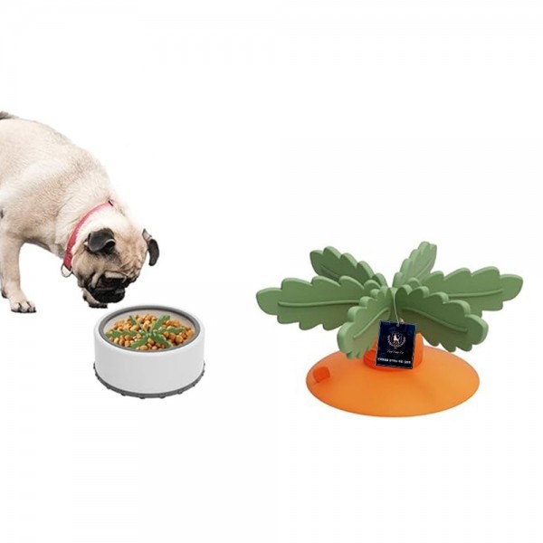 페오펫몰,딩동펫 반려동물 당근 급체방지 슬로우 피더