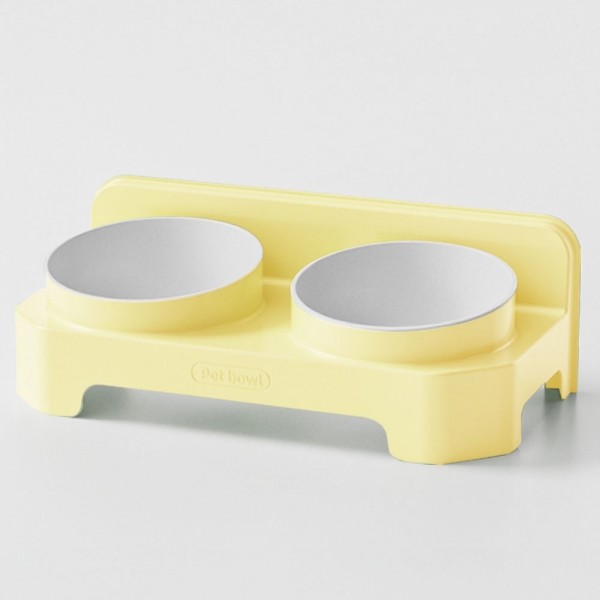 페오펫몰,딩동펫 반려동물 스위트 경사형 더블 보울 식기