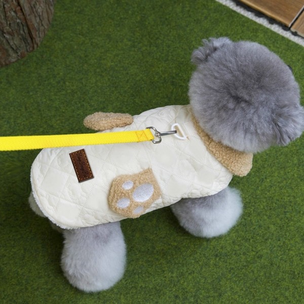 페오펫몰,딩동펫 반려동물 베어 뽀글이 패딩조끼 털자켓
