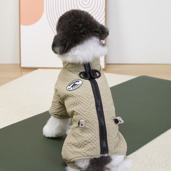 페오펫몰,딩동펫 반려동물 프렌들리 극세사 하네스 패딩 올인원