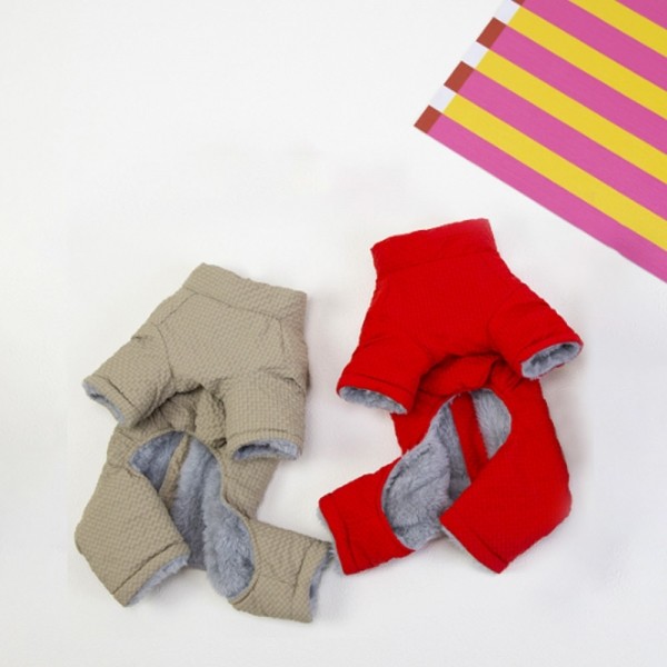 페오펫몰,딩동펫 반려동물 프렌들리 극세사 하네스 패딩 올인원