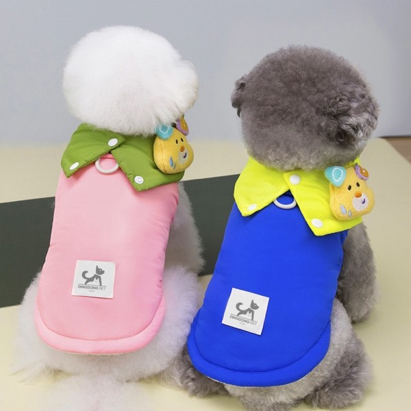 페오펫몰,딩동펫 반려동물 햄찌 목도리 패딩조끼