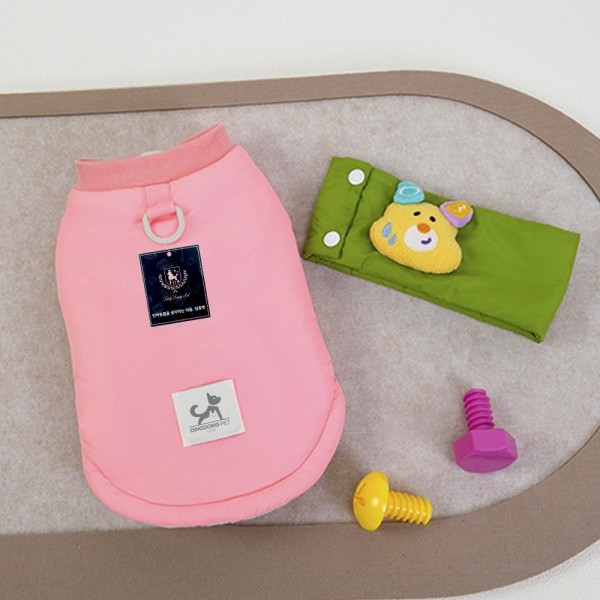 페오펫몰,딩동펫 반려동물 햄찌 목도리 패딩조끼